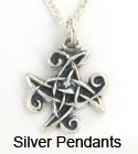 Sterling Silver Celtic Pendants necklace